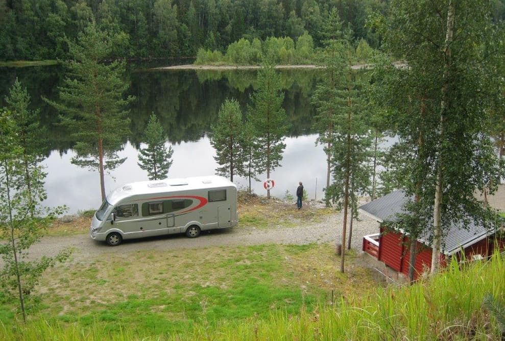 Ställplats vid Zorbcenter